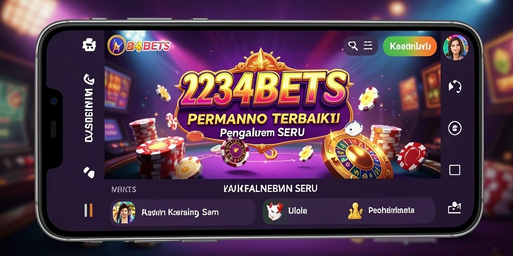Tampilan gameplay seru dan menarik di 1234BETS.