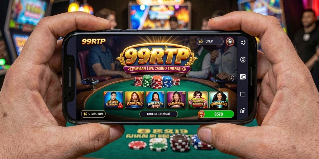 Screenshot gameplay 99RTP menampilkan momen seru dalam permainan Live Casino.