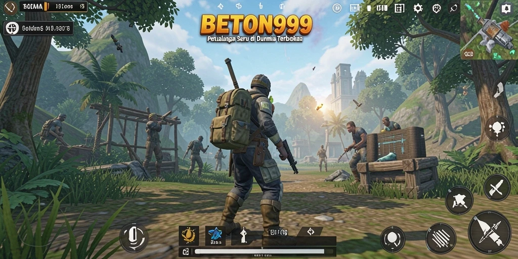 Gameplay menarik di dunia terbuka BETON999 yang penuh petualangan.