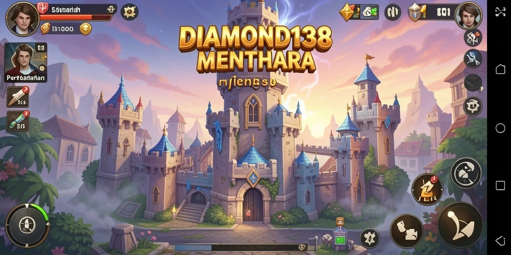 Gameplay seru DIAMOND138 dengan pertahanan menara yang strategis.