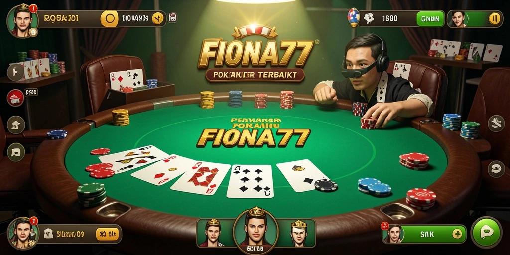 Tampilan gameplay FIONA77 yang menarik dan interaktif dalam poker.