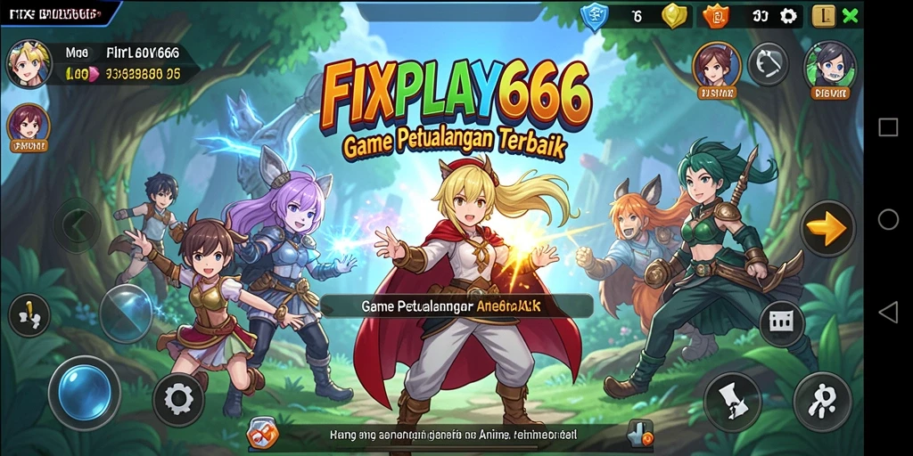 Tampilan gameplay FIXPLAY666 yang seru dan menarik.