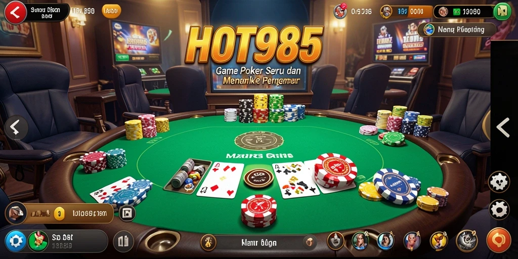 Tampilan gameplay seru dan interaktif di HOT985 yang menggugah semangat.