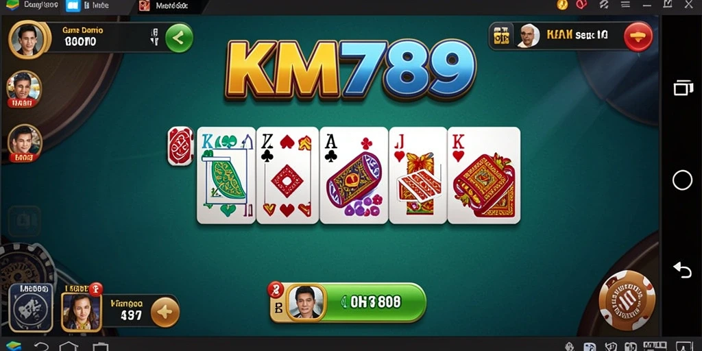 Screenshot gameplay KM789 yang menunjukkan keseruan bermain Domino.