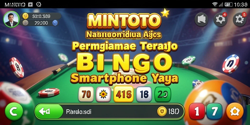 Tampilan gameplay Bingo yang menegangkan dan interaktif di MINTOTO.