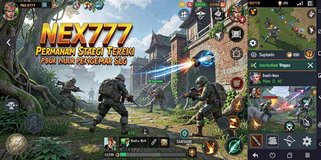 Tampilan gameplay NEX777 dengan elemen strategi yang menarik.