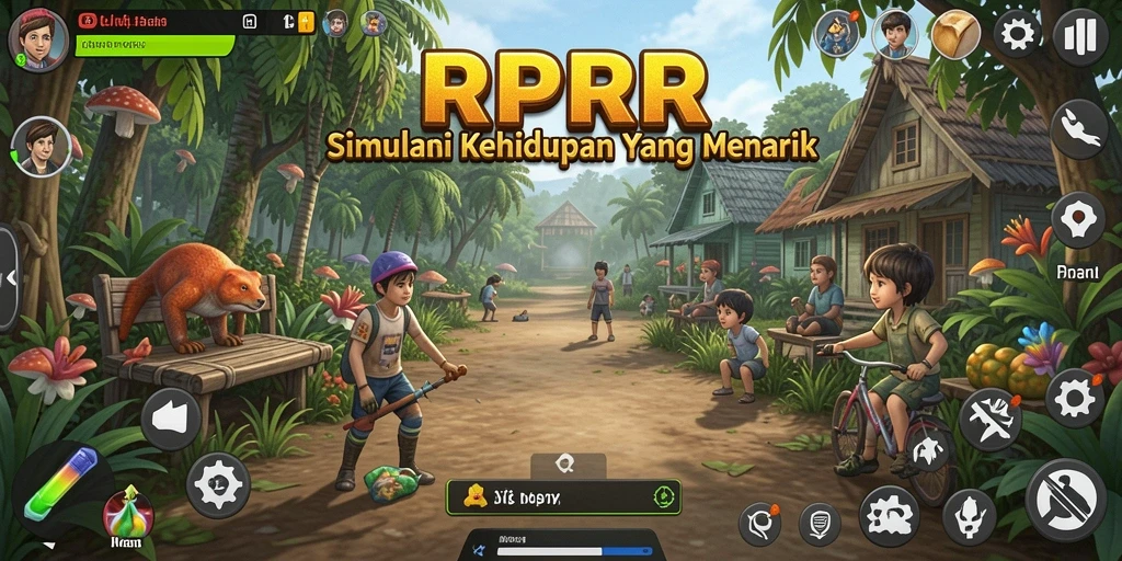 Tangkapan layar menampilkan gameplay menarik dari RPRR.