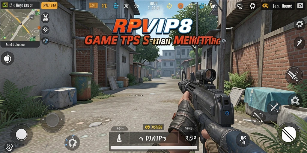Tangkapan layar gameplay RPVIP8 yang menampilkan aksi mendebarkan di medan perang.