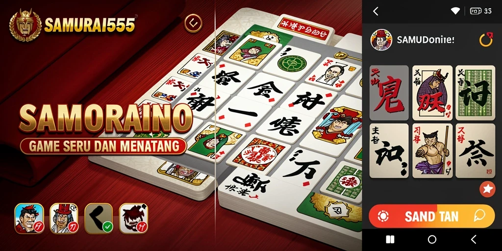 Screenshot gameplay yang menampilkan aksi seru dalam permainan Domino.