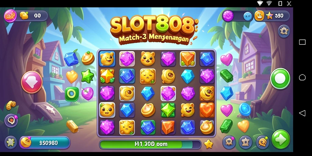 Tampilan gameplay SLOT8808 yang mengasyikkan dan warna-warni.