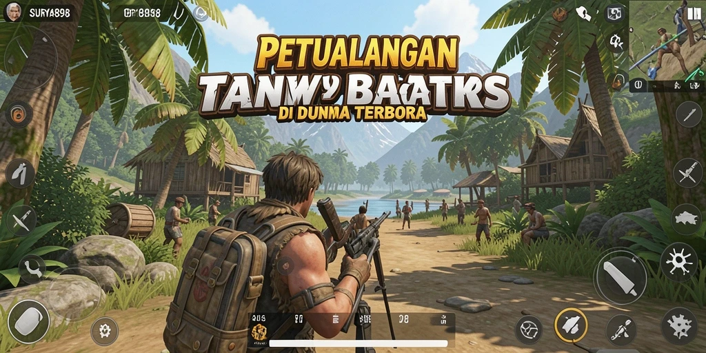 Tampilan menarik dari gameplay Open World SURYA898.