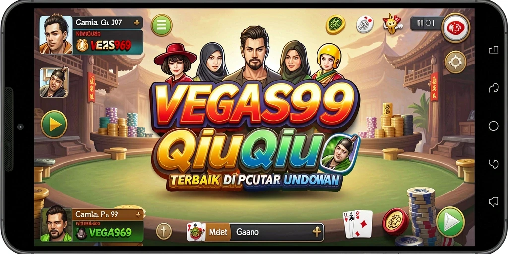 Tampilan gameplay QiuQiu yang mengasyikkan di VEGAS969.